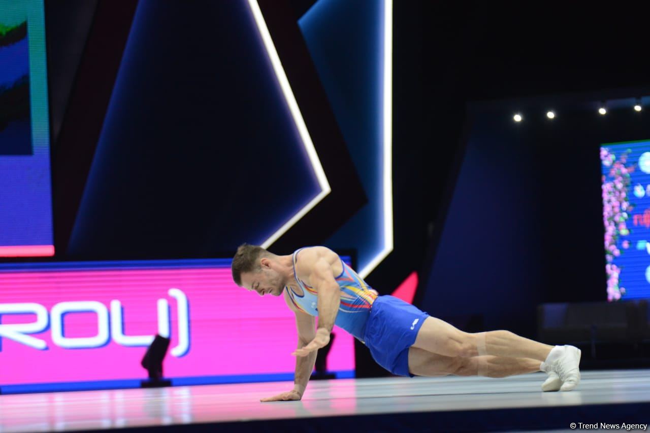 Bakıda aerobika gimnastikası üzrə 16-cı dünya çempionatının final günü başlayıb (FOTO)