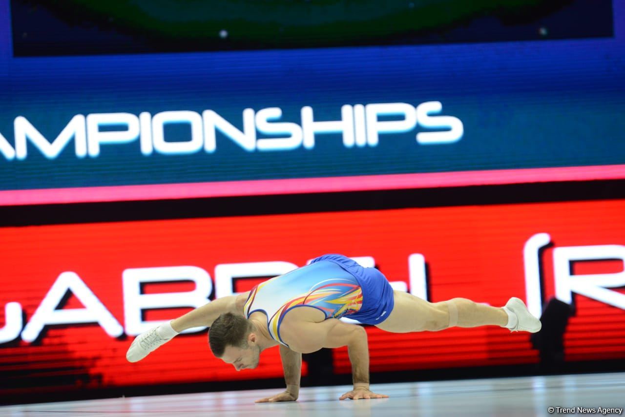 Bakıda aerobika gimnastikası üzrə 16-cı dünya çempionatının final günü başlayıb (FOTO)
