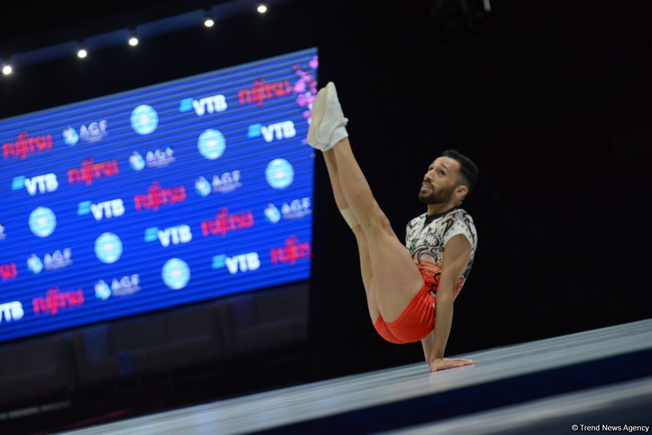 Bakıda aerobika gimnastikası üzrə 16-cı dünya çempionatının final günü başlayıb (FOTO)