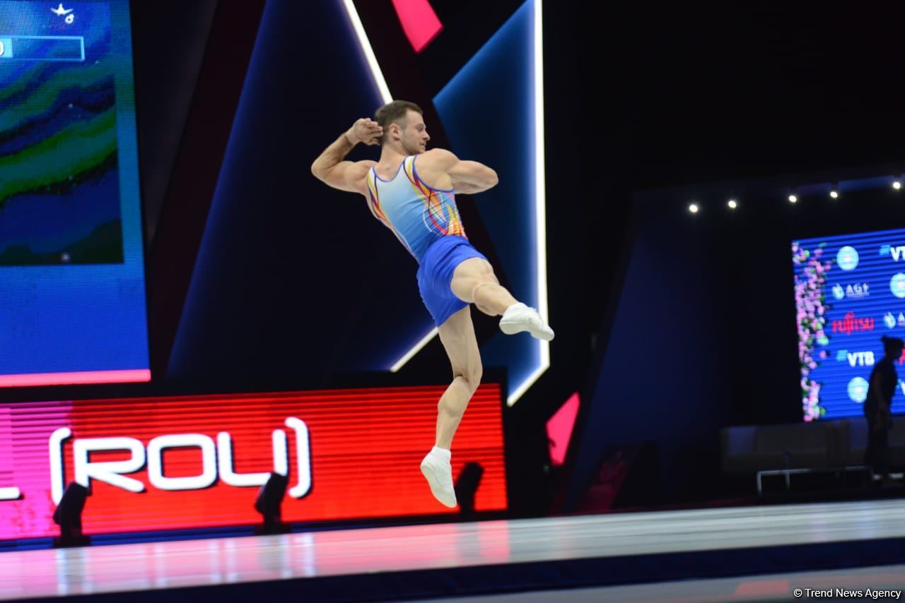 Bakıda aerobika gimnastikası üzrə 16-cı dünya çempionatının final günü başlayıb (FOTO)