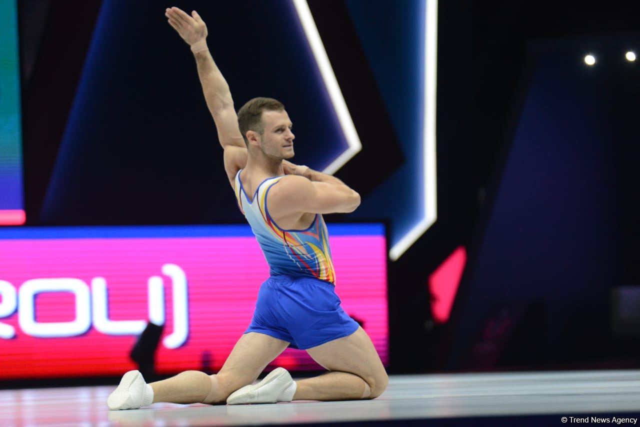 Bakıda aerobika gimnastikası üzrə 16-cı dünya çempionatının final günü başlayıb (FOTO)
