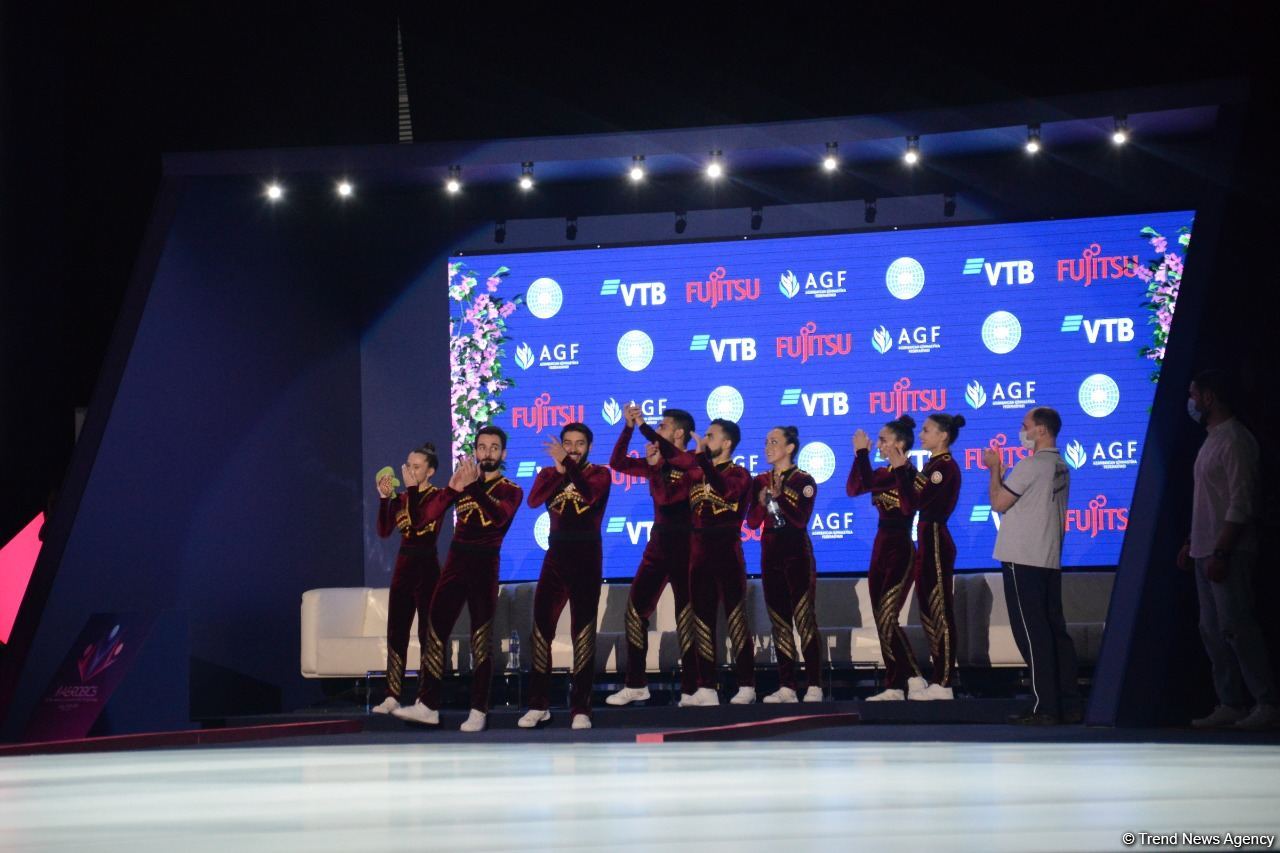 Aerobika gimnastikası üzrə dünya çempionatının son günündən maraqlı anlar (FOTO)