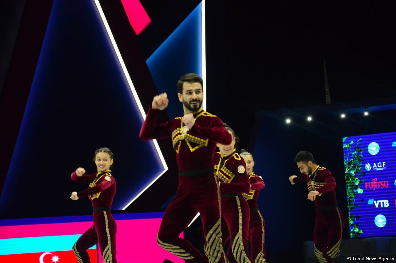 Aerobika gimnastikası üzrə dünya çempionatının son günündən maraqlı anlar (FOTO)