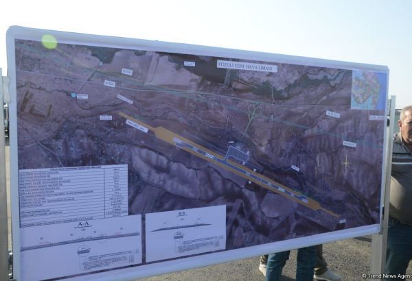 Füzuli Beynəlxalq Hava Limanının ilin sonunadək istifadəyə verilməsi planlaşdırılır - AZAL (FOTO)