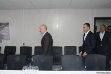 Azərbaycan və Türkiyə nəqliyyat nazirləri Əhmədbəyli-Horadiz-Mincivan-Ağbənd avtomobil yolu layihəsi ilə tanış olub (FOTO)
