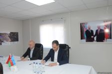 Azərbaycan və Türkiyə nəqliyyat nazirləri Əhmədbəyli-Horadiz-Mincivan-Ağbənd avtomobil yolu layihəsi ilə tanış olub (FOTO)