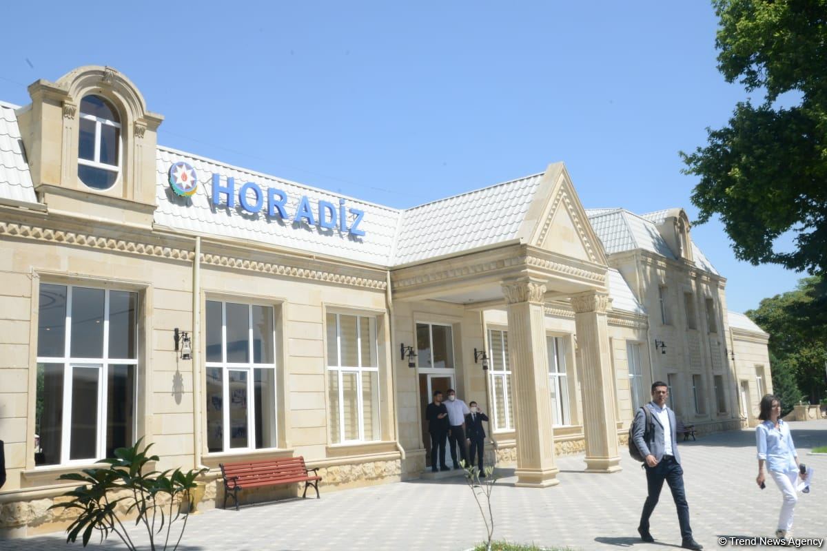 Azərbaycan və Türkiyə nəqliyyat nazirləri Əhmədbəyli-Horadiz-Mincivan-Ağbənd avtomobil yolu layihəsi ilə tanış olub (FOTO)