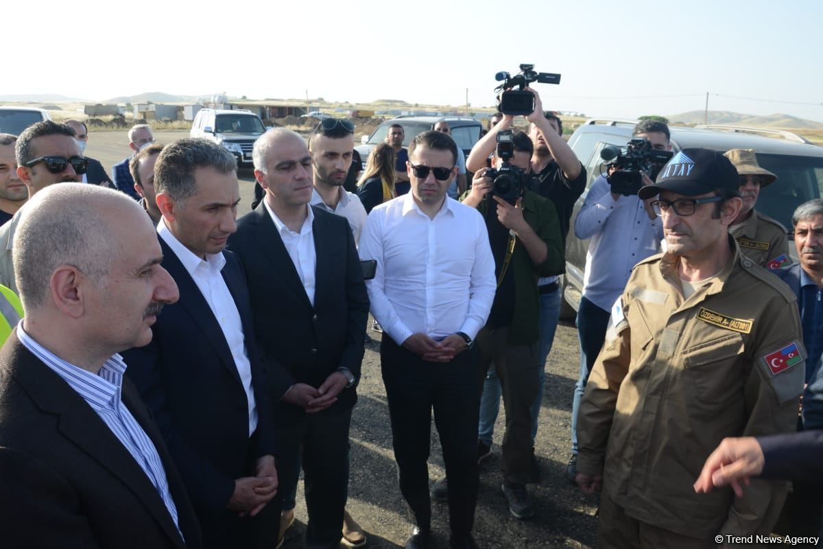 Füzuli Beynəlxalq Hava Limanının ilin sonunadək istifadəyə verilməsi planlaşdırılır - AZAL (FOTO)