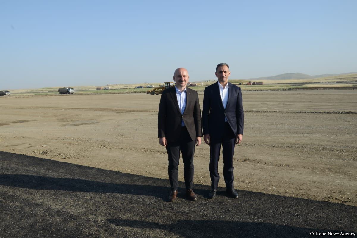 Füzuli Beynəlxalq Hava Limanının ilin sonunadək istifadəyə verilməsi planlaşdırılır - AZAL (FOTO)