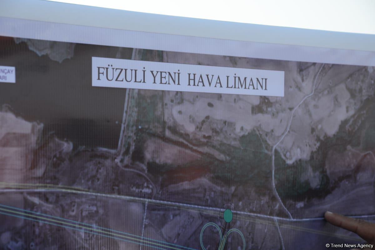 Füzuli Beynəlxalq Hava Limanının ilin sonunadək istifadəyə verilməsi planlaşdırılır - AZAL (FOTO)
