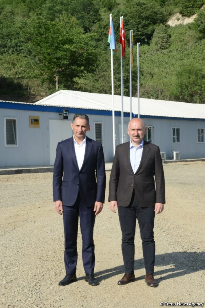 "Zəfər yolu"nun tikintisini avqust ayında başa çatdırmağı hədəfləyirik - Türkiyəli nazir (FOTO)