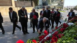 Kəlbəcərdə minaya düşərək həlak olan jurnalistlərin xatirəsi yad olunur (FOTO/VİDEO)