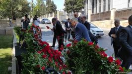 Kəlbəcərdə minaya düşərək həlak olan jurnalistlərin xatirəsi yad olunur (FOTO/VİDEO)