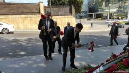 Kəlbəcərdə minaya düşərək həlak olan jurnalistlərin xatirəsi yad olunur (FOTO/VİDEO)