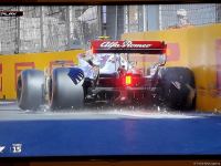 F1 sıralama turunda növbəti qəza (FOTO)