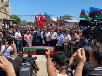 Sirac Abışovla vida mərasimi (FOTO)