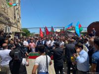 Sirac Abışovla vida mərasimi (FOTO)