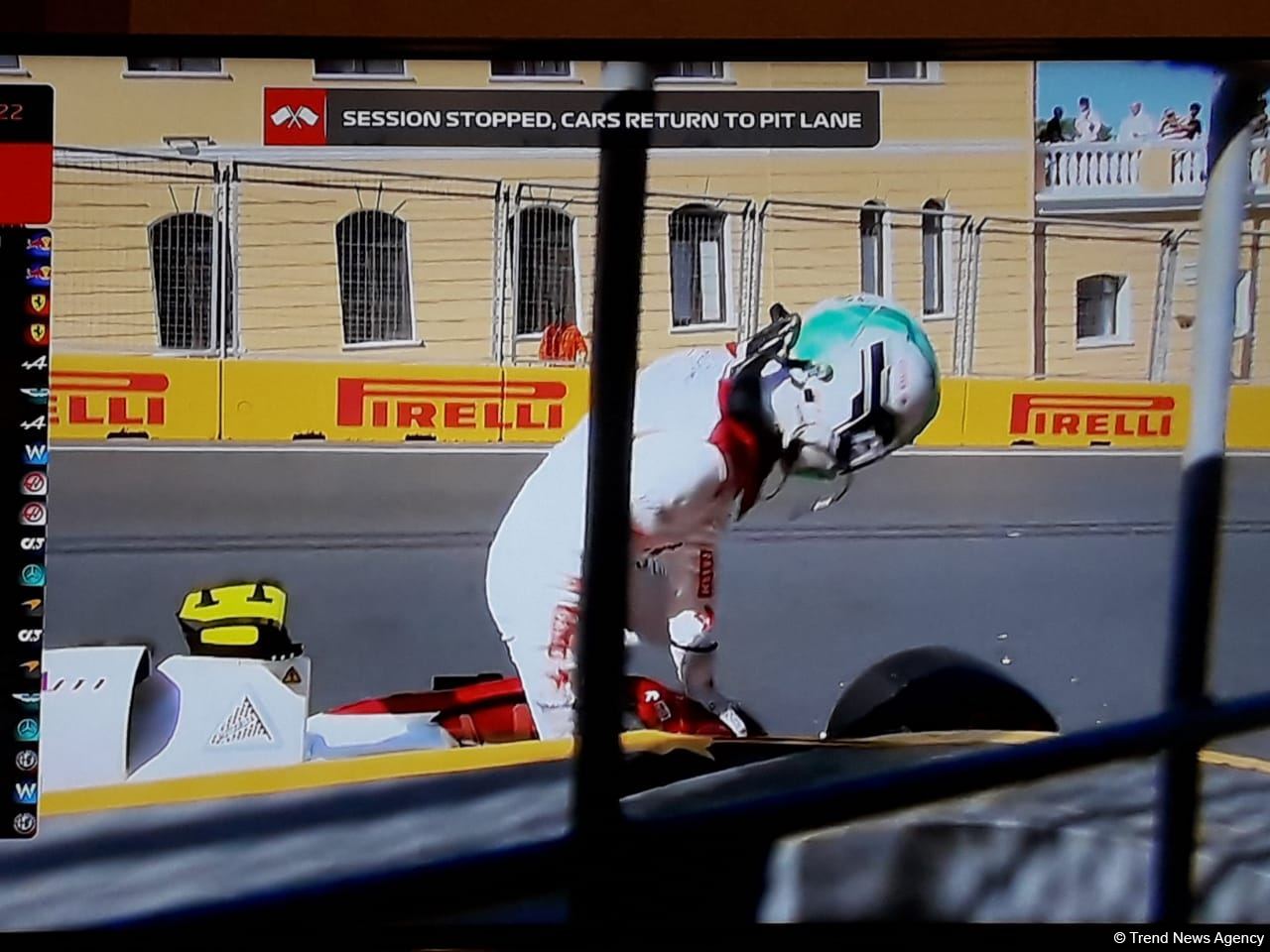 F1 sıralama turunda növbəti qəza (FOTO)