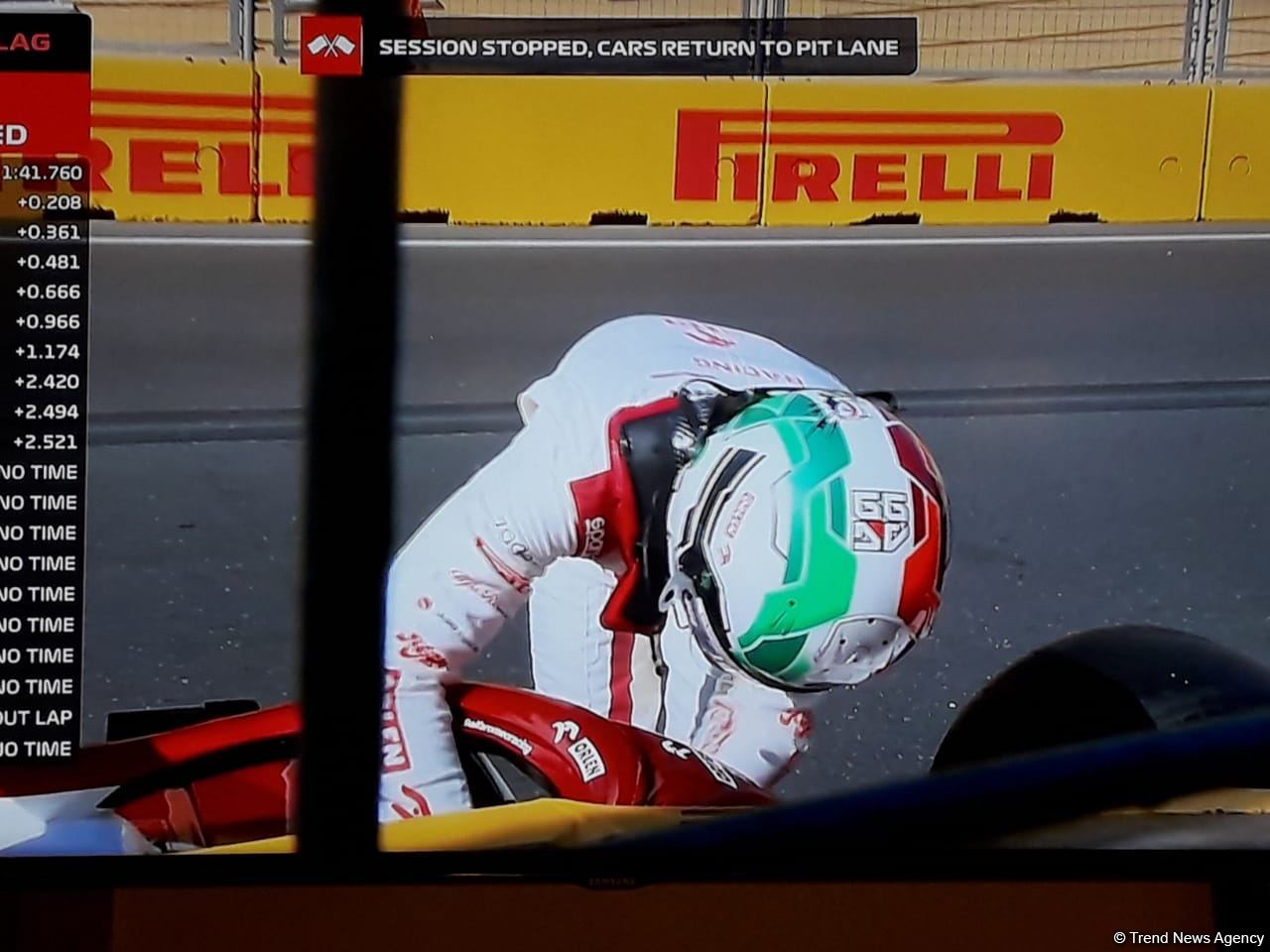 F1 sıralama turunda növbəti qəza (FOTO)