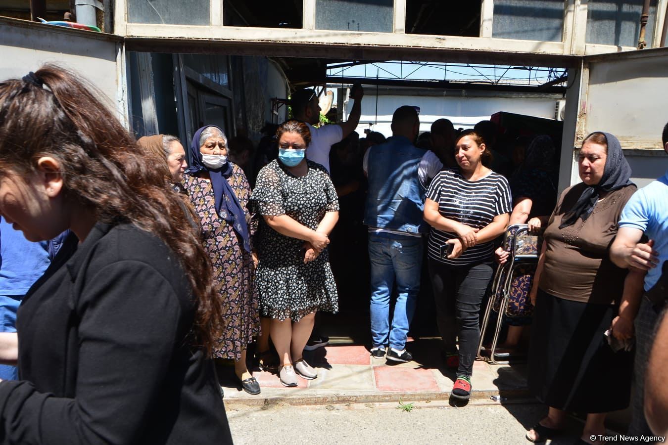 Şəhid jurnalist dəfn olunub (FOTO)