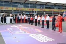 Formula 1 Azərbaycan Qran Prisində Dövlət Himni mərasimi keçirilib (FOTO/VİDEO)
