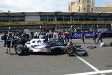 Formula 1 Azərbaycan Qran Prisində Dövlət Himni mərasimi keçirilib (FOTO/VİDEO)
