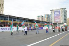 Formula 1 Azərbaycan Qran Prisində Dövlət Himni mərasimi keçirilib (FOTO/VİDEO)