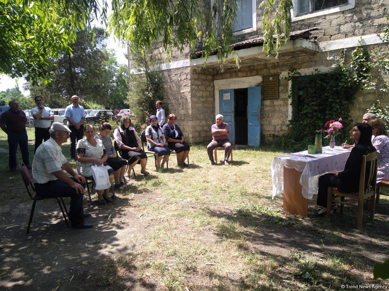 Millət vəkili Sevil Mikayılova növbəti dəfə Xaçmazda seçiciləri ilə görüşüb (FOTO)