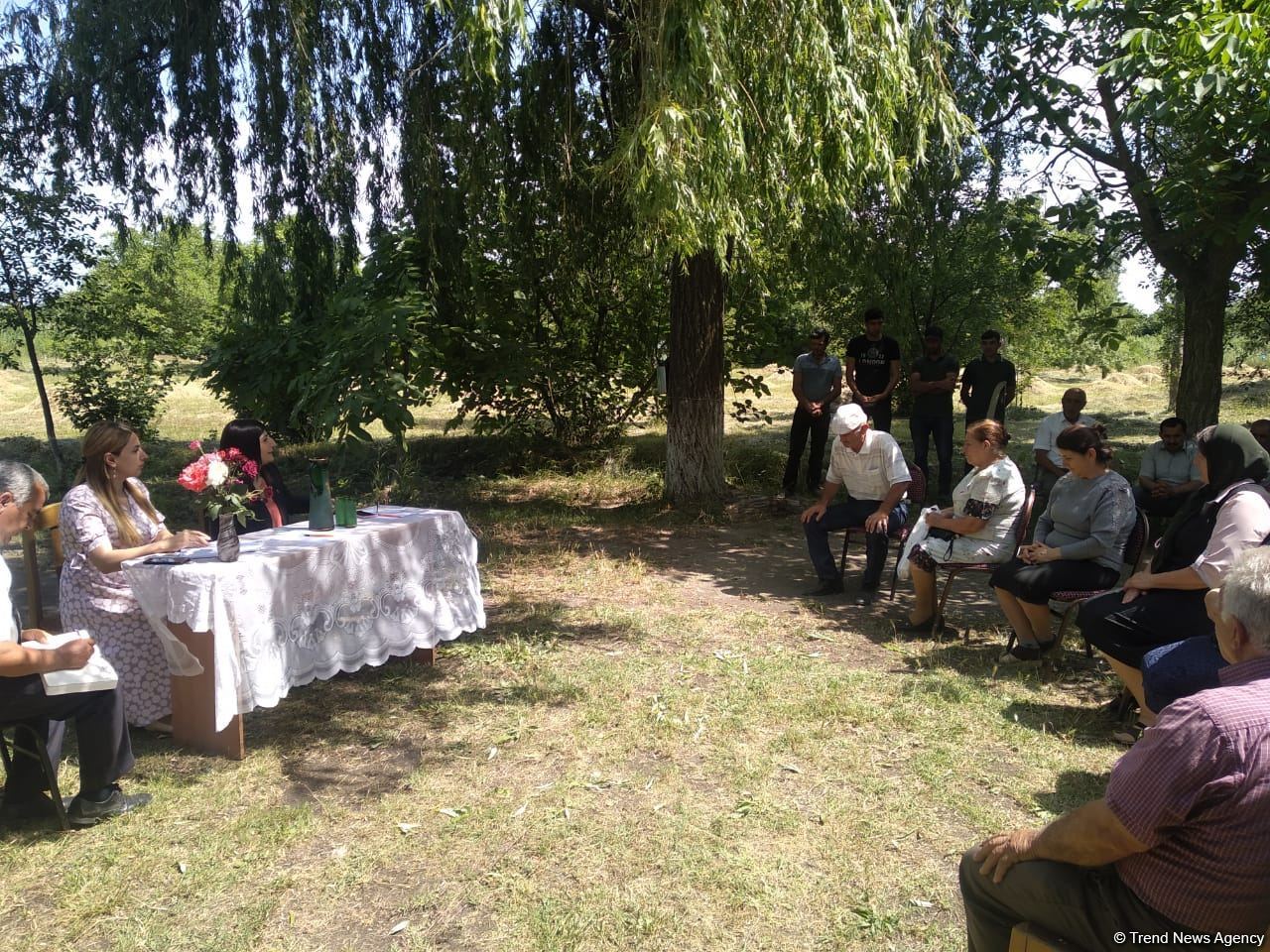 Millət vəkili Sevil Mikayılova növbəti dəfə Xaçmazda seçiciləri ilə görüşüb (FOTO)