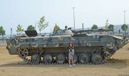 Ziyarətçilər Hərbi Qənimətlər Parkında Ordumuzun gücünü öz gözləri ilə görürlər (FOTOREPORTAJ)