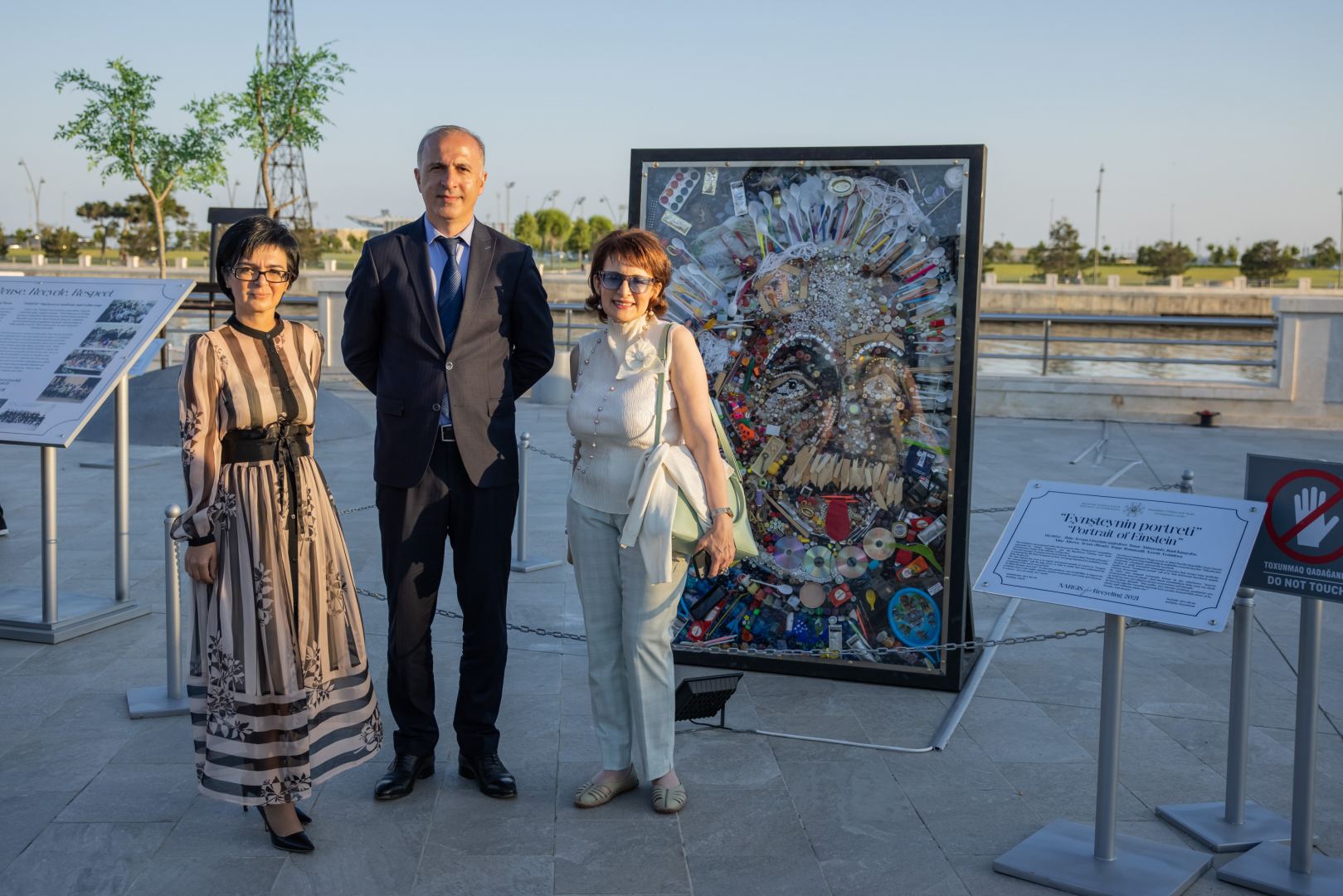 Bakı Dənizkənarı Bulvarda NARGIS Nəşriyyat evinin “Reduce, Reuse, Recycle, Respect” sərgisi açıldı (FOTO/VİDEO)