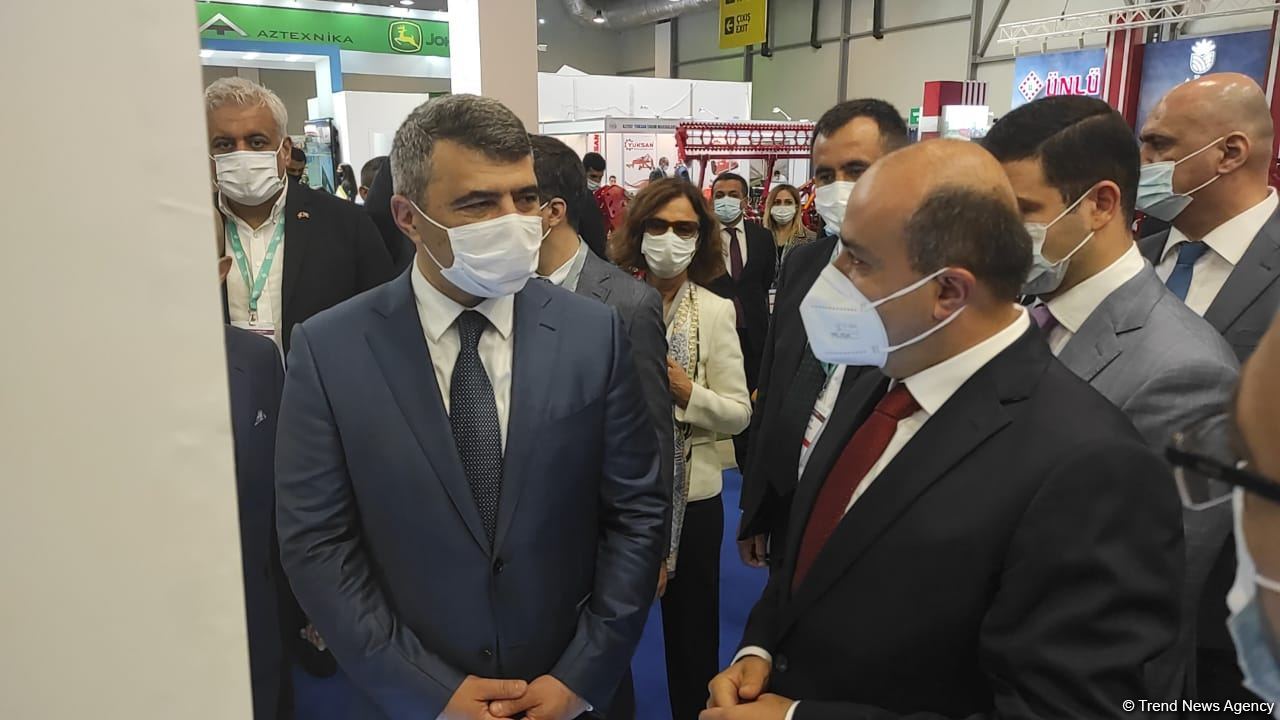 Bakıda beynəlxalq kənd təsərrüfatı və qida sənayesi sərgiləri keçirilir (FOTO)