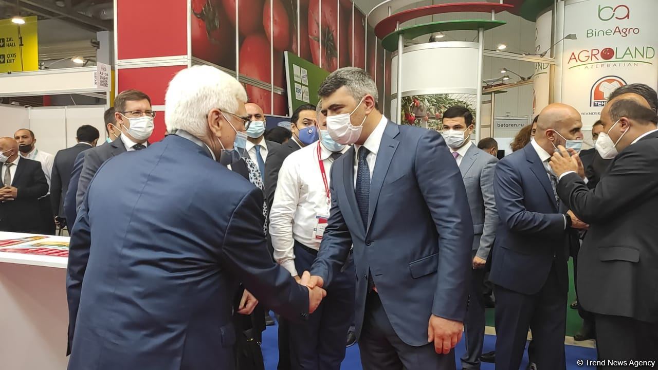 Bakıda beynəlxalq kənd təsərrüfatı və qida sənayesi sərgiləri keçirilir (FOTO)