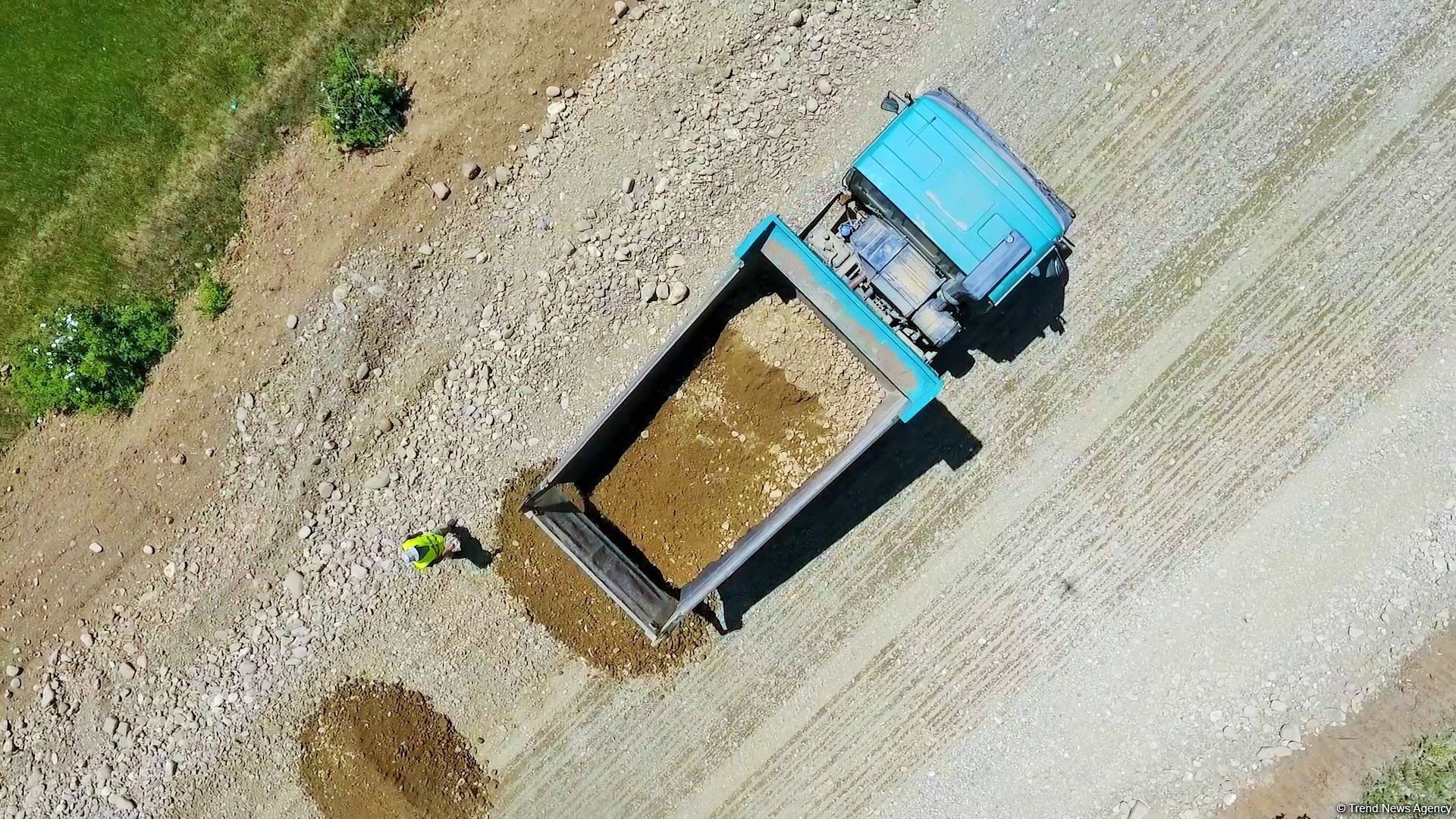 Qusar-Qayakənd-Avaran-Xürəl avtomobil yolu yenidən qurulur (FOTO)