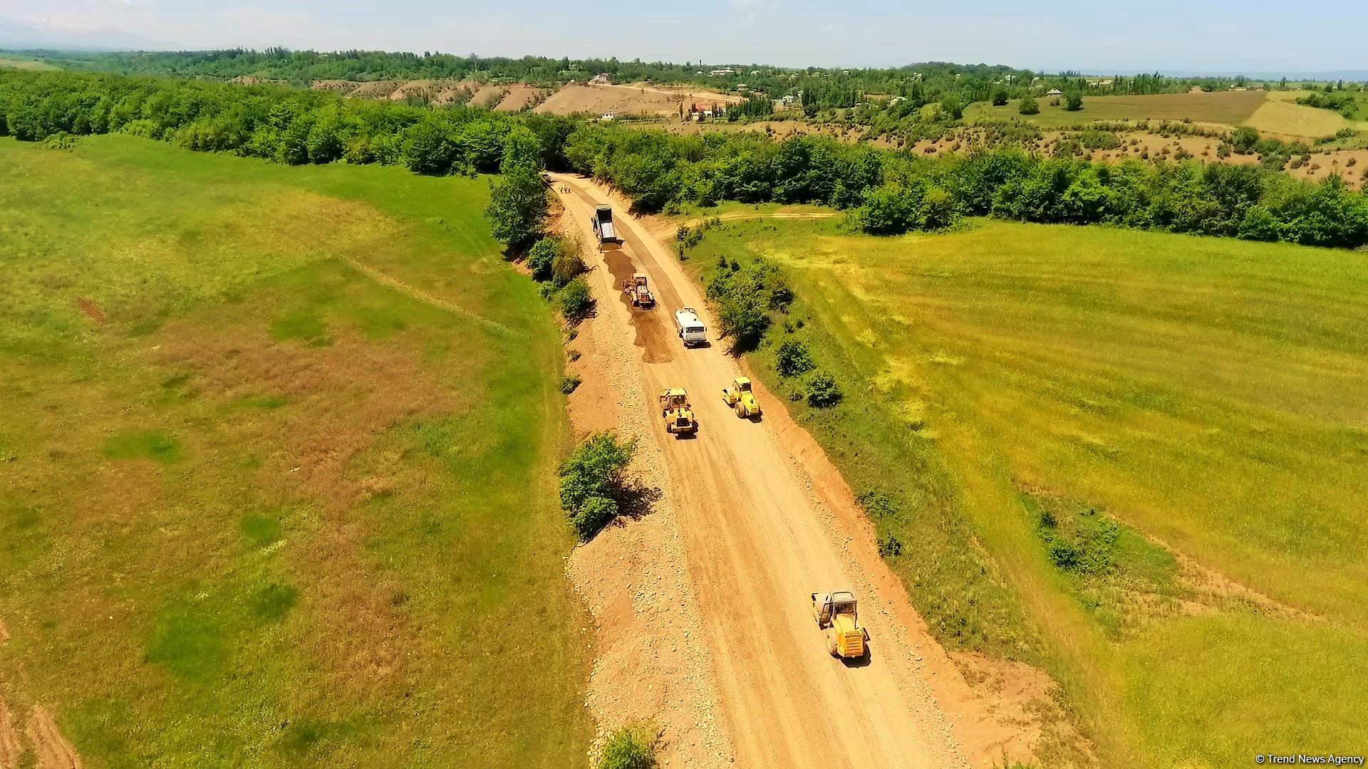 Qusar-Qayakənd-Avaran-Xürəl avtomobil yolu yenidən qurulur (FOTO)