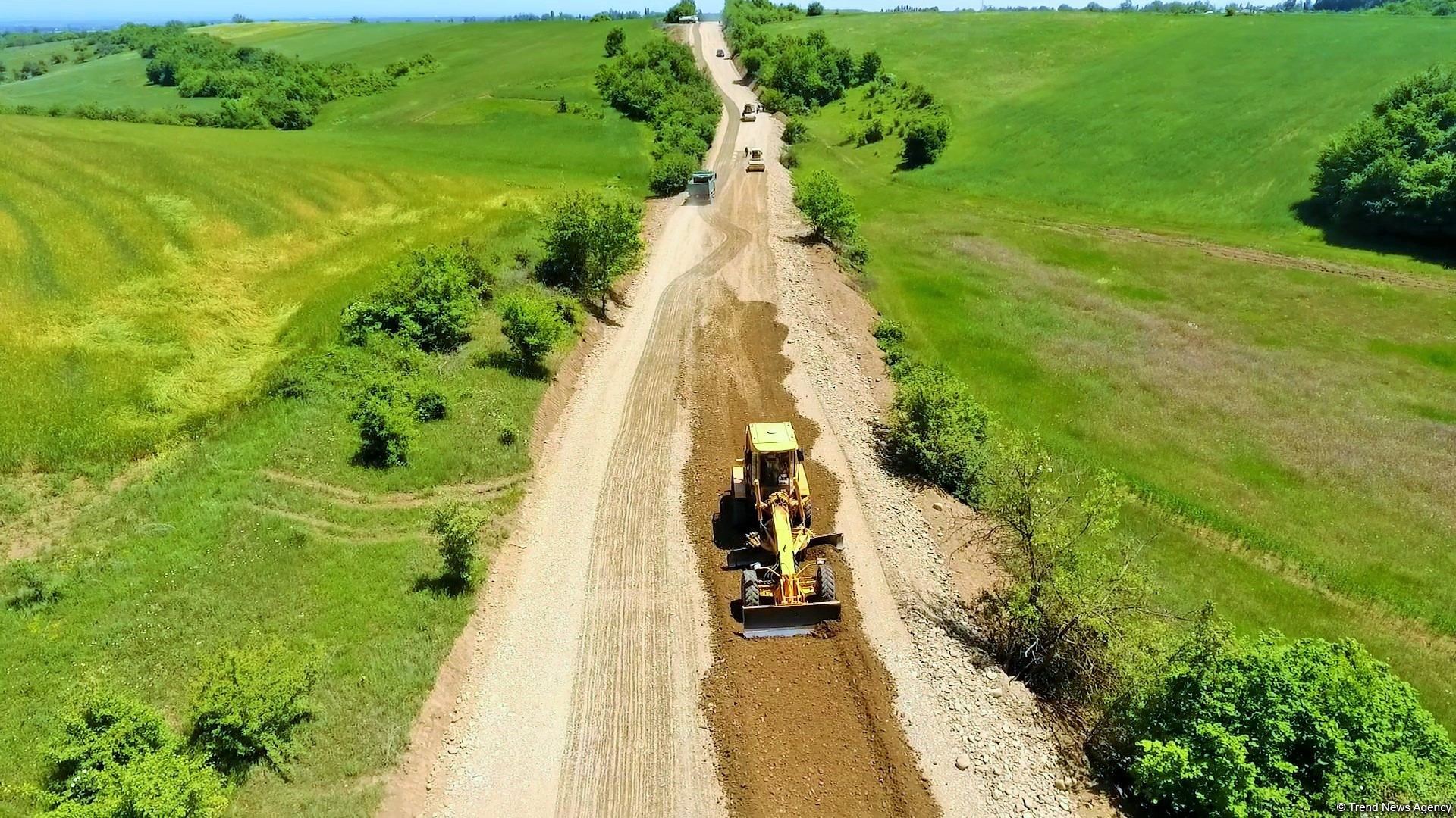 Qusar-Qayakənd-Avaran-Xürəl avtomobil yolu yenidən qurulur (FOTO)