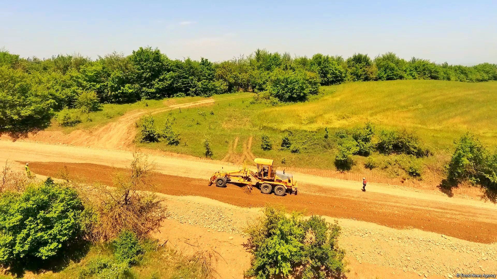 Qusar-Qayakənd-Avaran-Xürəl avtomobil yolu yenidən qurulur (FOTO)