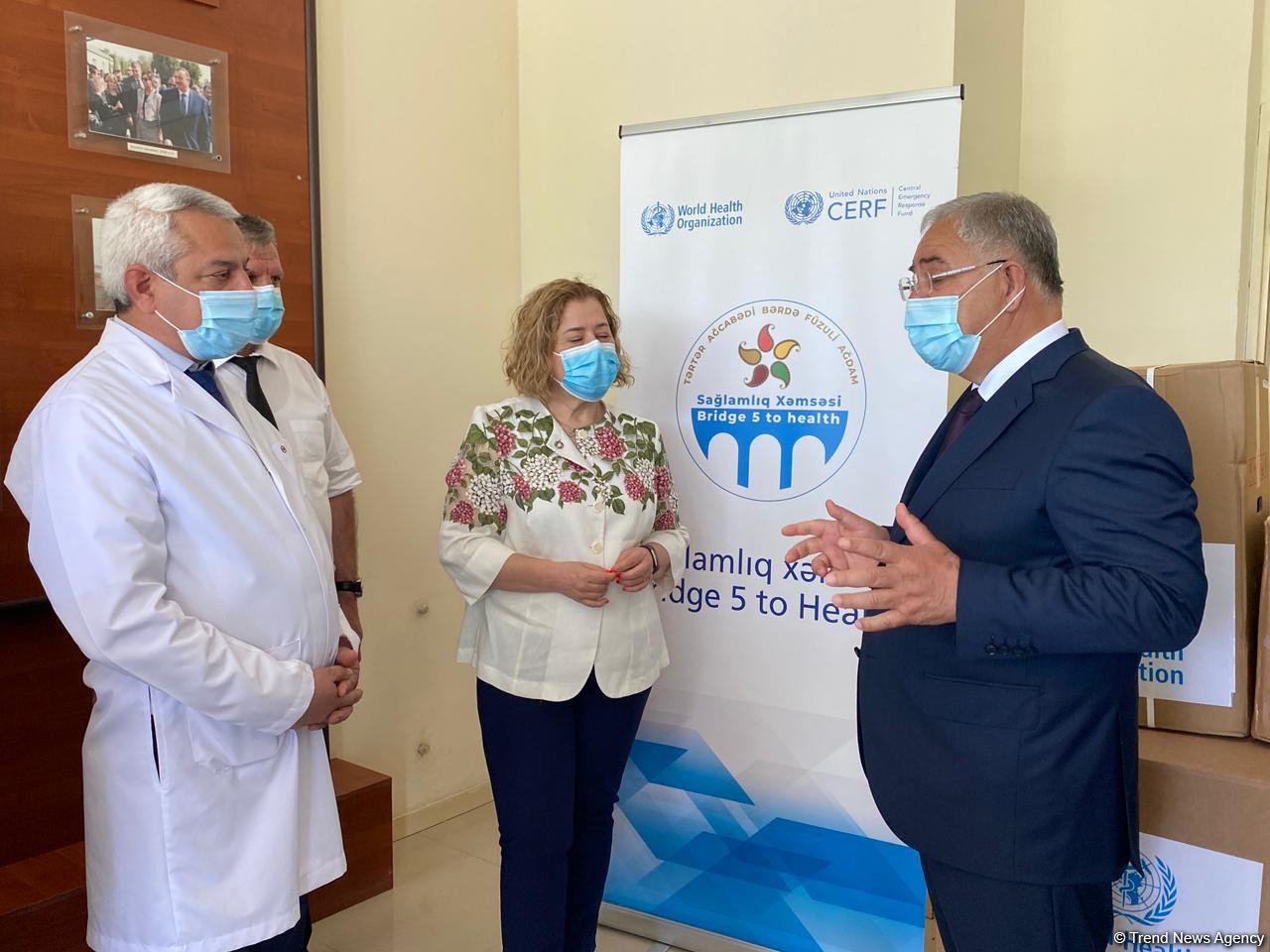 ÜST münaqişənin təsirinə məruz qalmış 5 rayonda yeni layihəyə start verib (FOTO)