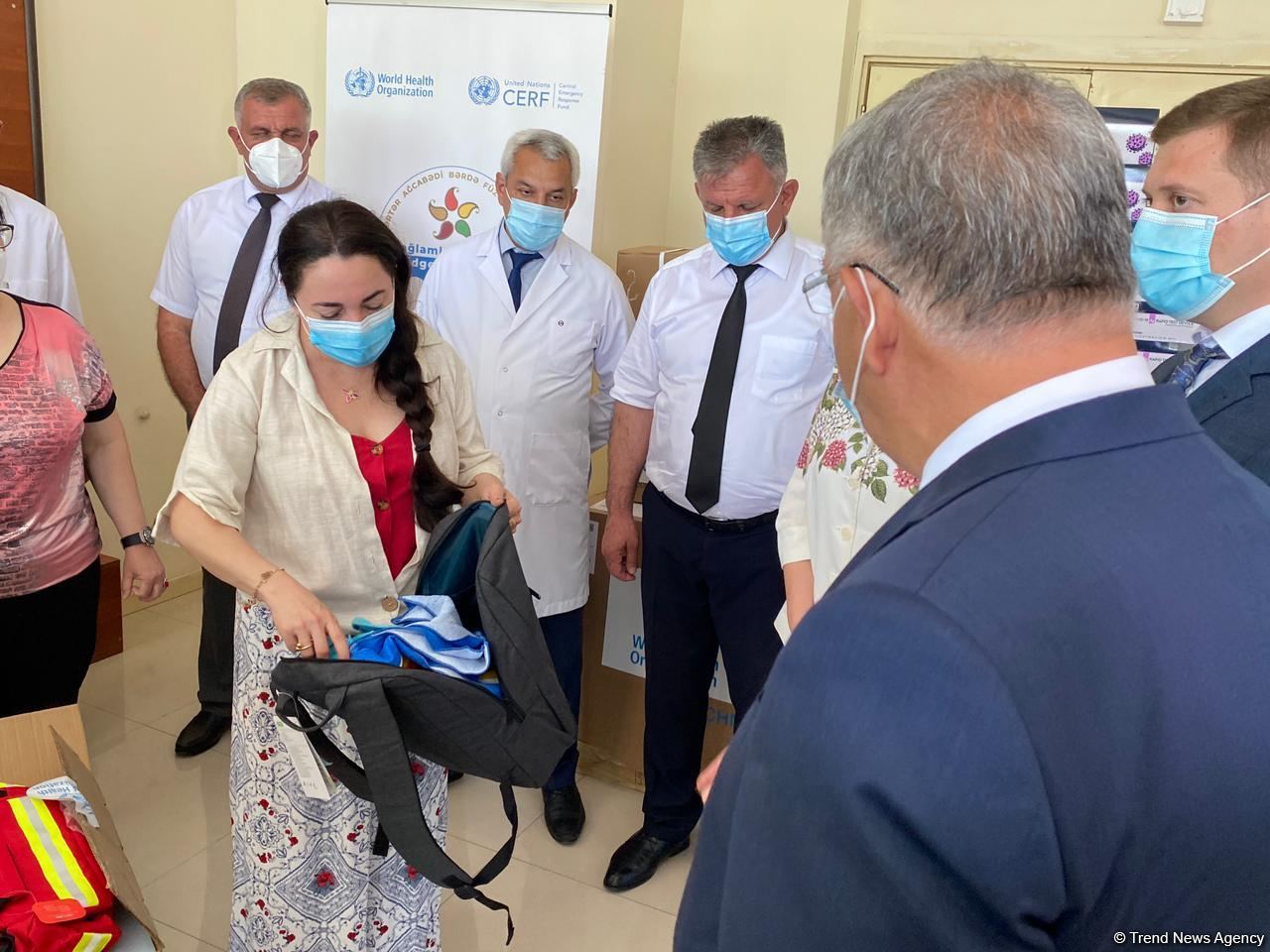 ÜST münaqişənin təsirinə məruz qalmış 5 rayonda yeni layihəyə start verib (FOTO)