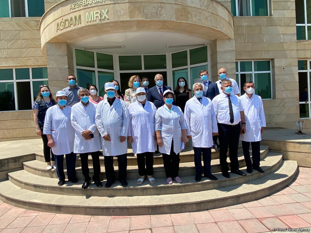 ÜST münaqişənin təsirinə məruz qalmış 5 rayonda yeni layihəyə start verib (FOTO)