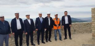 “Çıraqqala” abidəsində bərpa-konservasiya işləri aparılır (FOTO)