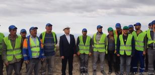 “Çıraqqala” abidəsində bərpa-konservasiya işləri aparılır (FOTO)