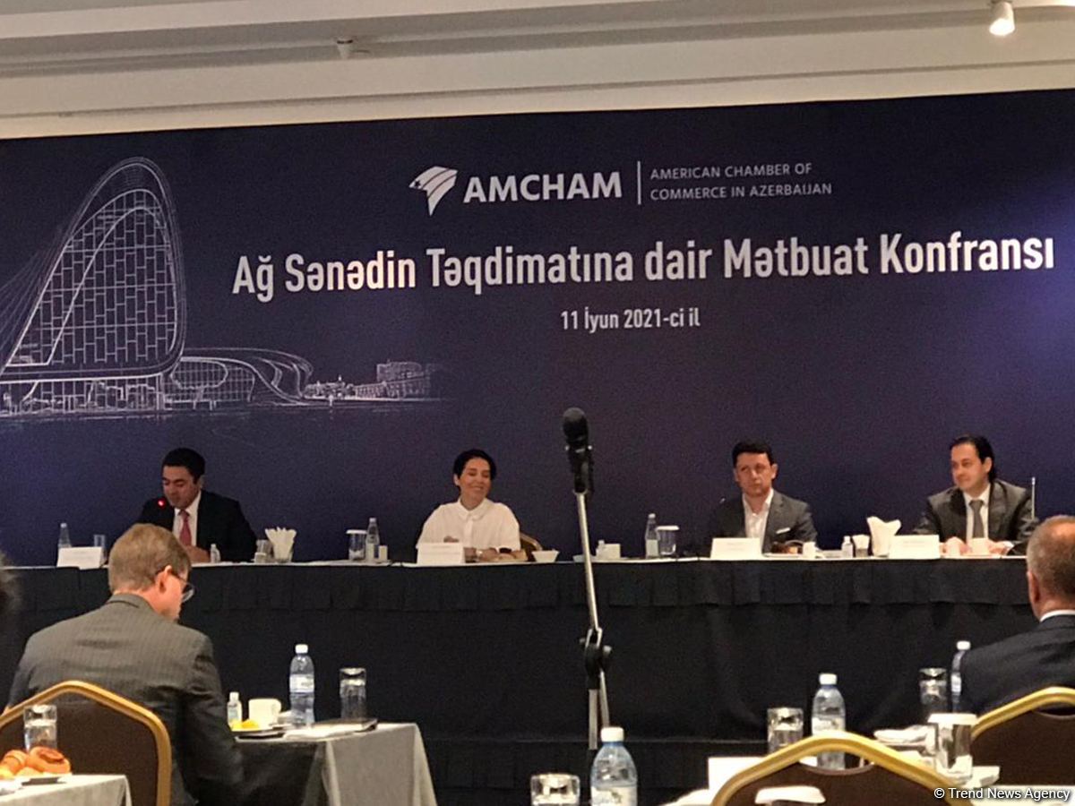 "AmCham" Azərbaycanda işgüzar mühitin təkmilləşməsi üçün atılan addımları dəstəkləyir