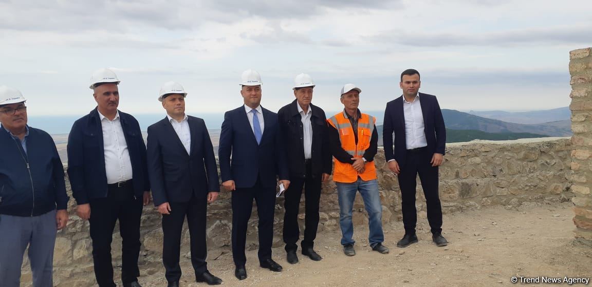 “Çıraqqala” abidəsində bərpa-konservasiya işləri aparılır (FOTO)