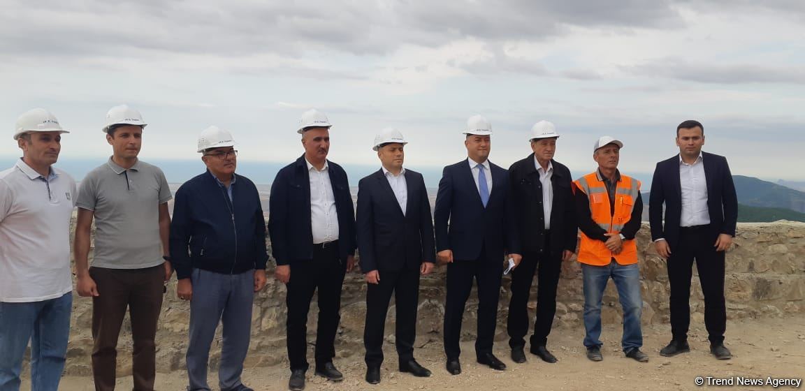 “Çıraqqala” abidəsində bərpa-konservasiya işləri aparılır (FOTO)