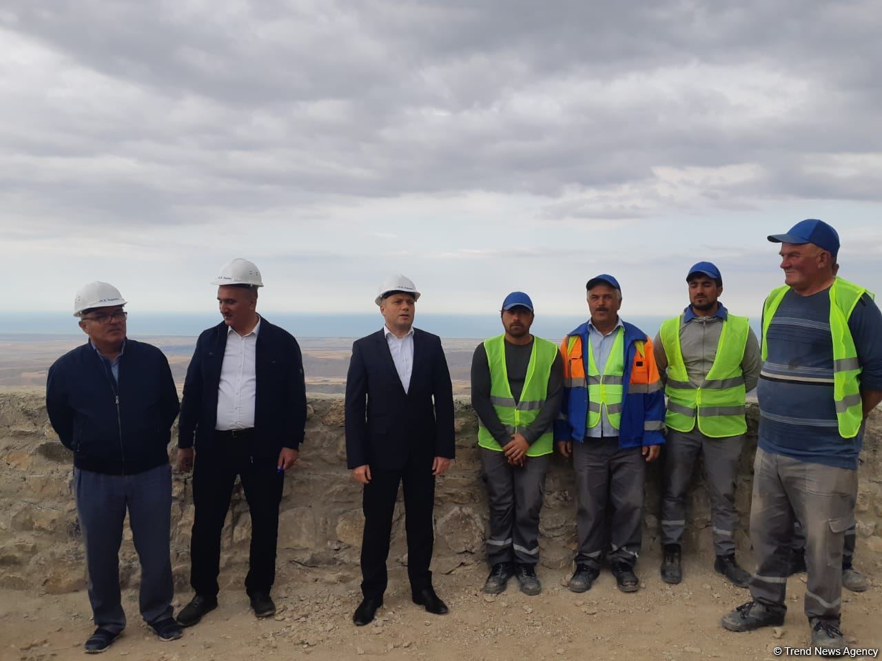 “Çıraqqala” abidəsində bərpa-konservasiya işləri aparılır (FOTO)