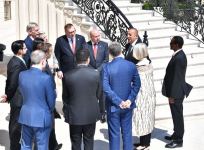 Prezident İlham Əliyev on ölkənin Azərbaycanda yeni təyin olunmuş qeyri-rezident səfirlərinin etimadnamələrini qəbul edib (FOTO) (YENİLƏNİB)