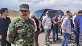Diplomatik korpus nümayəndələrinin Ağdama səfəri başlayıb (FOTO)