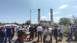 Xarici diplomatik korpusun nümayəndələri Ağdam Cümə məscidində ermənilərin törətdikləri vəhşiliklərlə tanış olublar (FOTO)