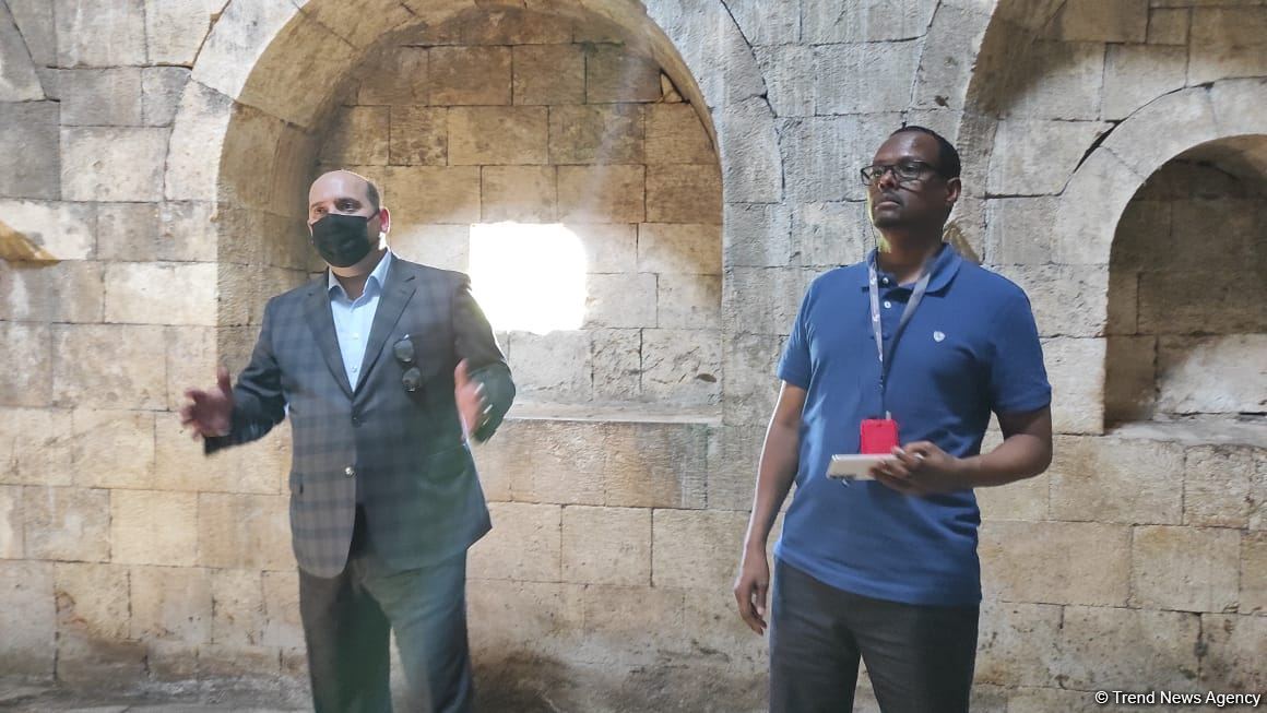 Diplomatik korpus nümayəndələrinin Ağdama səfəri başlayıb (FOTO)